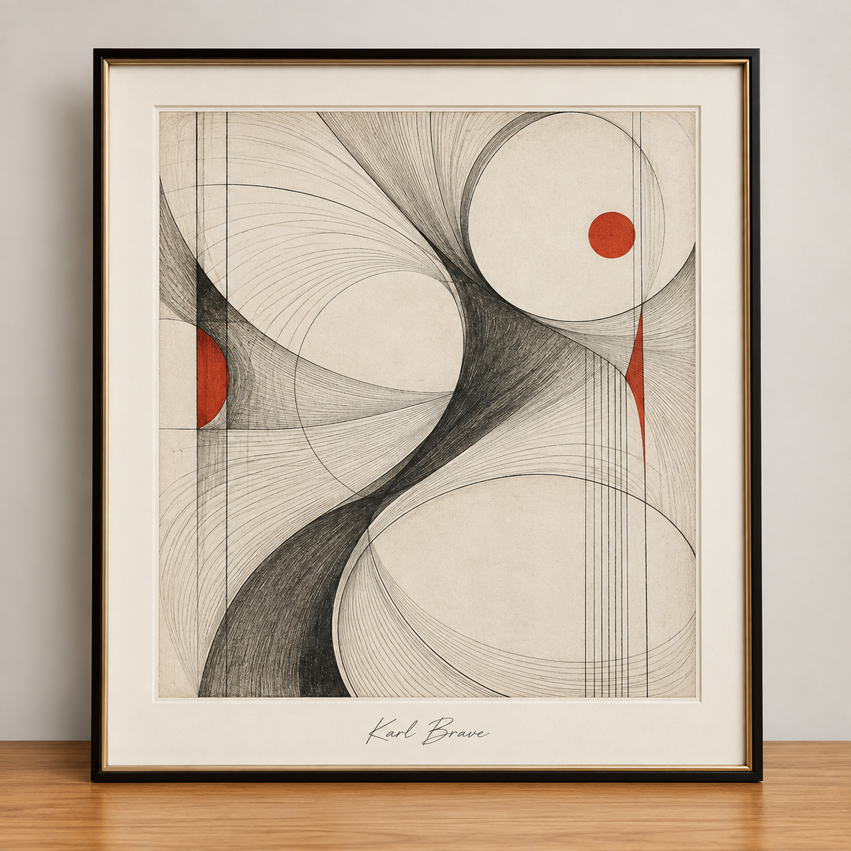 Karl Brave’s ivory curve field
