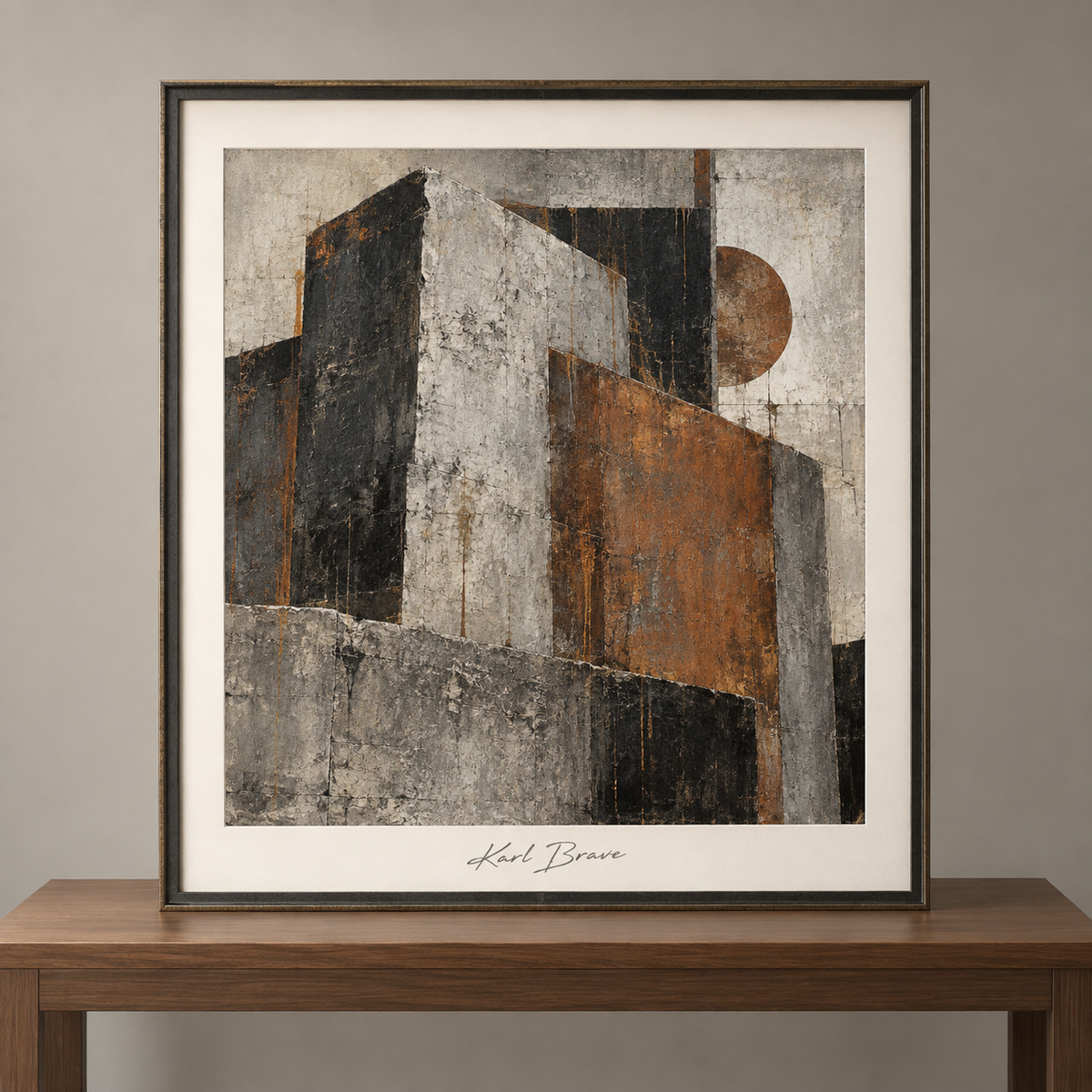 Monumental Brutalist Concrete Study