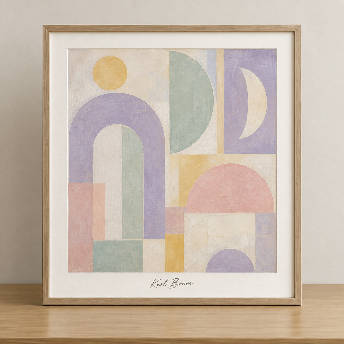 Pastel Arches in Quiet Balance